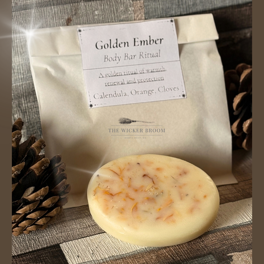 Golden Ember Body Bar | Calendula, Orange & Clove